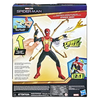 Foto 7 | Foto 7 | Figura De Acción Marvel Spider-man Deluxe De 33 Cm Con Accesorios - Venta Internacional.
