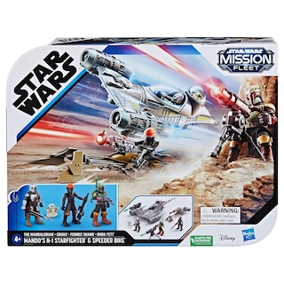 Foto 4 | Foto 4 | Figuras N-1 +4 Del Caza Estelar N-1 De Toy Star Wars Mission Fleet Mando - Venta Internacional.
