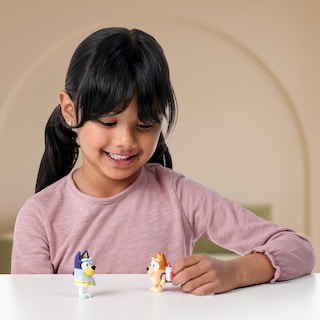 Foto 3 | Foto 3 | Paquete De 2 Figuras Bluey Action Heroes De 2.5 Pulgadas Con Bingo - Venta Internacional.