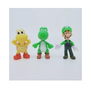 Foto 4 | Foto 4 | Figuras Super Mario Bros Juguetes Coleccionables Lab.g 12 Piezas Multicolor