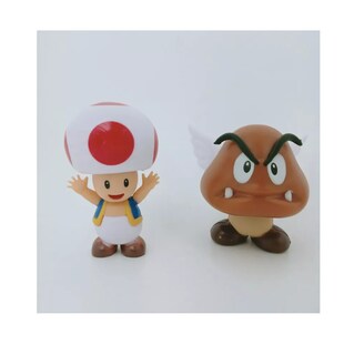 Foto 5 | Foto 5 | Figuras Super Mario Bros Juguetes Coleccionables Lab.g 12 Piezas Multicolor