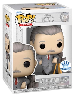 Foto 2 | Foto 2 | Figura De Vinilo Funko Pop! Walt Disney Con Cámara #77, 9,5 Cm - Venta Internacional.