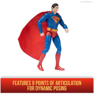Foto 5 | Foto 5 | Figura De Acción Dc Comics Superman De 15 Cm Con Accesorios - Venta Internacional.