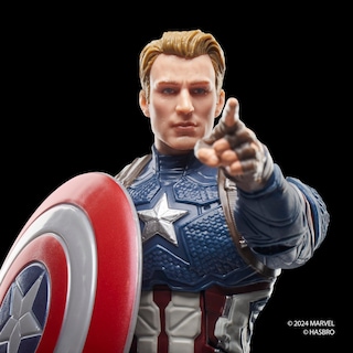 Foto 3 | Foto 3 | Figura De Acción Capitán América De La Serie Marvel Legends 15 Cm - Venta Internacional.