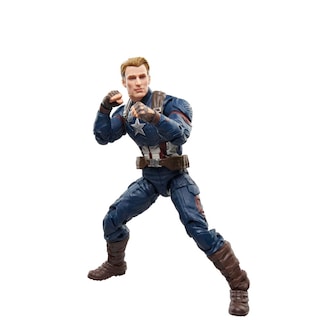 Foto 4 | Foto 4 | Figura De Acción Capitán América De La Serie Marvel Legends 15 Cm - Venta Internacional.