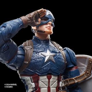 Foto 5 | Foto 5 | Figura De Acción Capitán América De La Serie Marvel Legends 15 Cm - Venta Internacional.