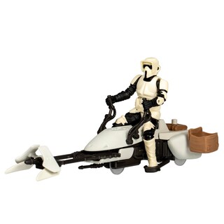 Foto 2 | Foto 2 | Figura De Acción Y Vehículo Star Wars Scout Trooper Con Moto Speeder - Venta Internacional.
