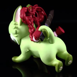 Foto 4 | Foto 4 | Figura De Gato Rzahuahu Kukishinobu Scaramouche Pvc Anime De 11 Cm - Venta Internacional.