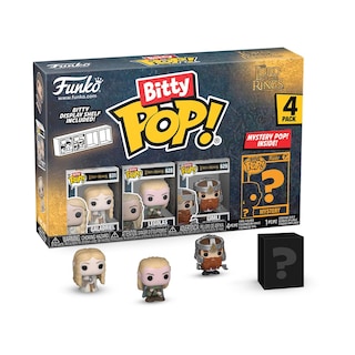 Foto 1 | Foto 1 | Paquete De 4 Minijuguetes Coleccionables Funko Bitty Pop! ¡el Señor De Los Anillos - Venta Internacional.
