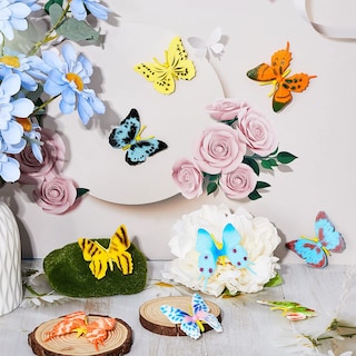 Foto 6 | Foto 6 | Decoración Artística De Plástico Toy Butterflies Canlierr, 36 Unidades - Venta Internacional.
