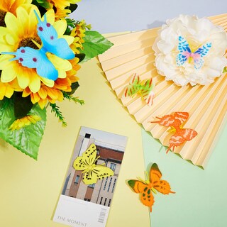 Foto 7 | Foto 7 | Decoración Artística De Plástico Toy Butterflies Canlierr, 36 Unidades - Venta Internacional.