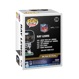Foto 3 | Foto 3 | Figura De Acción Funko Pop! Las Leyendas De La Nfl Ray Lewis Ravens - Venta Internacional.