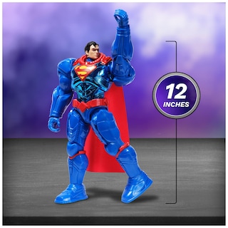 Foto 5 | Foto 5 | Figura De Acción Dc Comics Metal Force Superman 30 Cm - Venta Internacional.