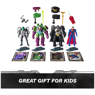 Foto 3 | Foto 3 | Set De Figuras De Acción Dc Comics Metal Force Team Up De 10 Cm - Venta Internacional.