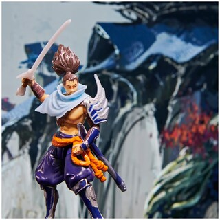 Foto 4 | Foto 4 | Figura Coleccionable Yasuo De League Of Legends De 10 Cm Con Espada - Venta Internacional.