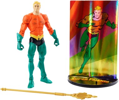 Foto 2 | Foto 2 | Figura De Acción Mattel Dc Super Friends Aquaman Multiverse - Venta Internacional.