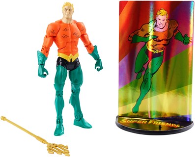 Foto 3 | Foto 3 | Figura De Acción Mattel Dc Super Friends Aquaman Multiverse - Venta Internacional.