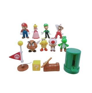 Foto 1 | Foto 1 | Figuras Super Mario Bros Juguetes Coleccionables 12 Piezas