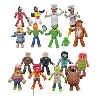 Foto 2 | Foto 2 | Juego De 2 Fundas Minimates Toynk Muppets Series 1 Y 2 - Venta Internacional.