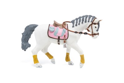 Foto 1 | Foto 1 | Figura Pintada A Mano Con Melena Trenzada Papo De Horse Toy - Venta Internacional.