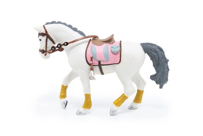 Foto 2 | Foto 2 | Figura Pintada A Mano Con Melena Trenzada Papo De Horse Toy - Venta Internacional.