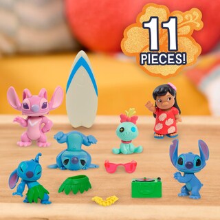 Foto 2 | Foto 2 | Set De Figuras Coleccionables Just Play Disney Stitch De 11 Piezas - Venta Internacional.