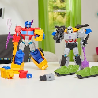Foto 6 | Foto 6 | Figura De Acción Transformers Mixmashers Optimus Prime 12 Cm - Venta Internacional.