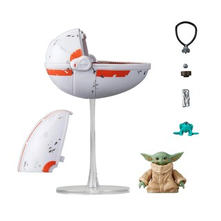 Foto 3 | Foto 3 | Figura De Acción Star Wars Black Series Grogu Con Cochecito De 15 Cm - Venta Internacional.