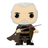 Pin Funko Lf Pop Lpp Star Wars Count Dooku Con Soporte - Venta Internacional.