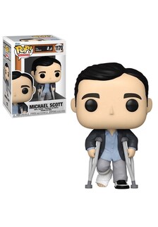 Foto 1 | Foto 1 | Figura De Acción Funko Pop Tv The Office Michael Con Muletas - Venta Internacional.