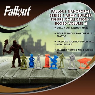 Foto 7 | Foto 7 | Colección De Figuras Toynk Fallout Nanoforce Series 1 Vol 4 - Venta Internacional.
