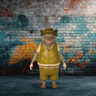 Foto 4 | Foto 4 | Figura De Acción Funko Legacy Fantastic Mr. Fox Kylie - Venta Internacional.