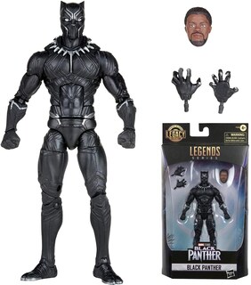 Foto 2 | Foto 2 | Figura De Acción Hasbro Legacy Collection Black Panther 15 Cm - Venta Internacional.