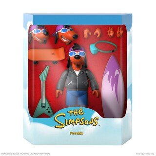 Foto 2 | Foto 2 | Figura De Acción Super7 The Simpsons Ultimates! ¡wave 1 Poochie! - Venta Internacional.