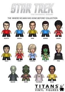 Foto 2 | Foto 2 | Figura De Vinilo Blind Box Star Trek The Original Series Season 1 - Venta Internacional.