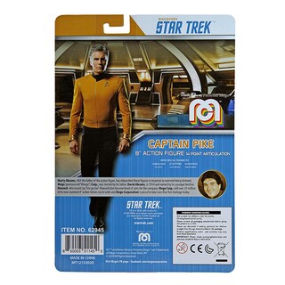 Foto 5 | Foto 5 | Figura De Acción Mego Star Trek Discovery Captain Pike 20 Cm - Venta Internacional.