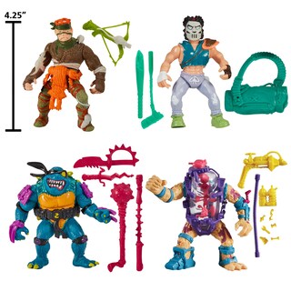 Foto 2 | Foto 2 | Pack De 4 Figuras De Acción Teenage Mutant Ninja Turtles - Venta Internacional.
