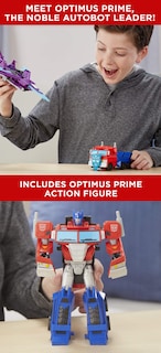 Foto 3 | Foto 3 | Figura De Acción Transformers Cyberverse Ultra Class Optimus Prime - Venta Internacional.