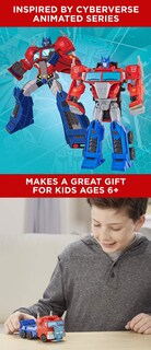 Foto 4 | Foto 4 | Figura De Acción Transformers Cyberverse Ultra Class Optimus Prime - Venta Internacional.