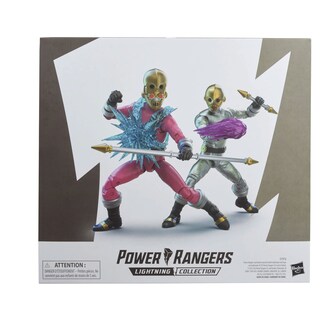 Foto 5 | Foto 5 | Figuras De Acción Hasbro Power Rangers Zeo Cogs Paquete De 2 Unidades 15 Cm - Venta Internacional.