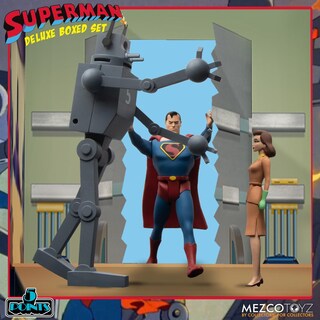 Foto 5 | Foto 5 | Figura De Acción Mezco Toyz Dc Comics 5 Points Superman 1941 - Venta Internacional.