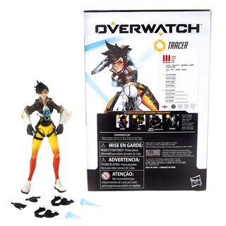 Foto 6 | Foto 6 | Figura De Acción Hasbro Toys Overwatch Ultimates Tracer De 15 Cm - Venta Internacional.