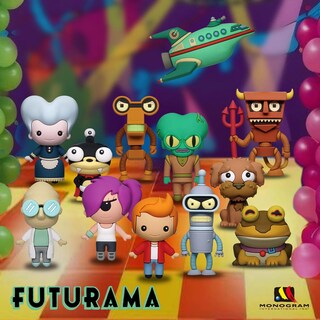 Foto 6 | Foto 6 | Clip Para Bolso Espuma Con Figuras 3d Futurama De Monogram International Inc. - Venta Internacional.