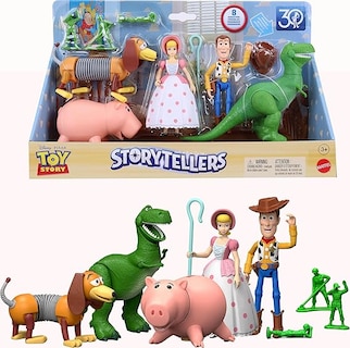 Foto 1 | Foto 1 | Disney Pixar Storytellers Figura Toy Story 30 Aniversario Jdr23