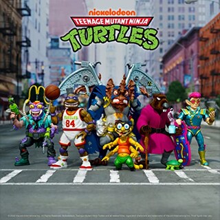 Foto 5 | Foto 5 | Venta Internacional - Figura de Acción Super7 Teenage Mutant Ninja Turtles Zak