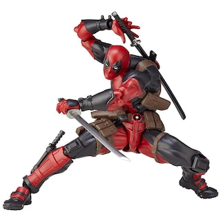 Foto 2 | Foto 2 | Venta Internacional - Figura de Acción Deadpool con Cara Extraíble Reemplazable