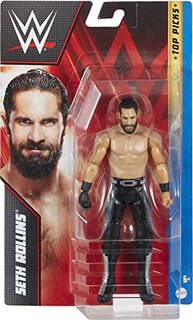 Foto 5 | Foto 5 | Venta Internacional - Figura de Acción Mattel Wwe Seth Rollins Top Picks