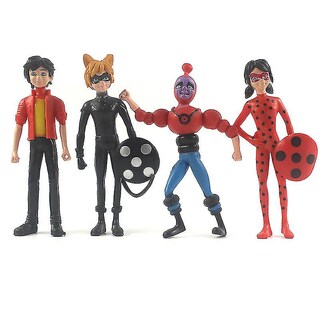 Foto 5 | Foto 5 | Venta Internacional - Figuras De Acción De La Colección De Anime Sajy Lady Bug & Cat Noir