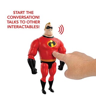 Foto 3 | Foto 3 | Venta Internacional - Figura De Acción Mattel Pixar Interactables Mr. Incredible