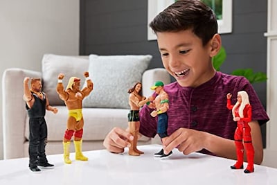 Foto 2 | Foto 2 | Venta Internacional - Figura De Acción Wwe Hulk Hogan Mattel De 6 Pulgadas Con 10 Puntos De A